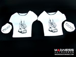 FIAT 500 Seat Cover Set - Statue of Liberty/ New York